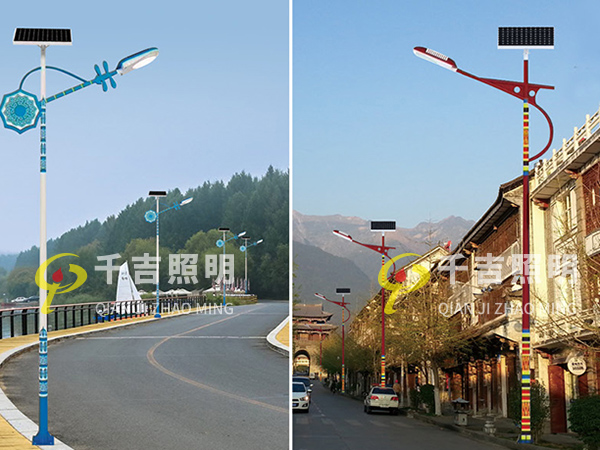 云南省昆明市道路太陽能民族路燈工程案例 云南省昆明市道路太陽能民族路燈工程案例
