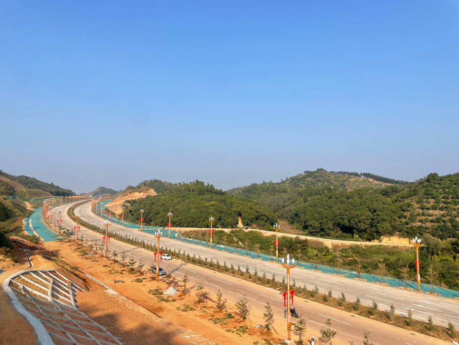 茂名高州永青大道景觀路燈照明工程案例